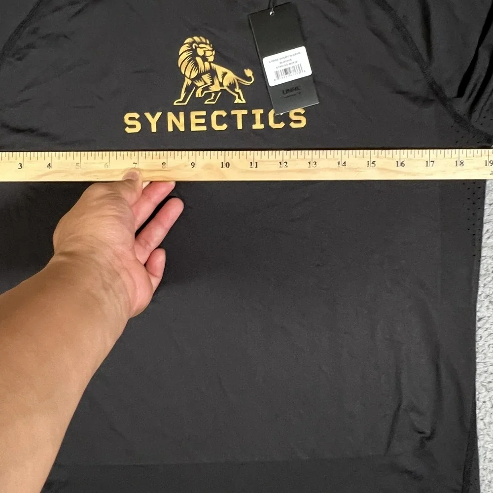 UNRL Shirt Mens Small Black Stride‎ Performance Stretch Gym Workout Crossfit NWT